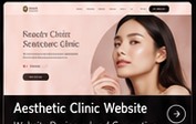 Aesthetic Clinic Website preview